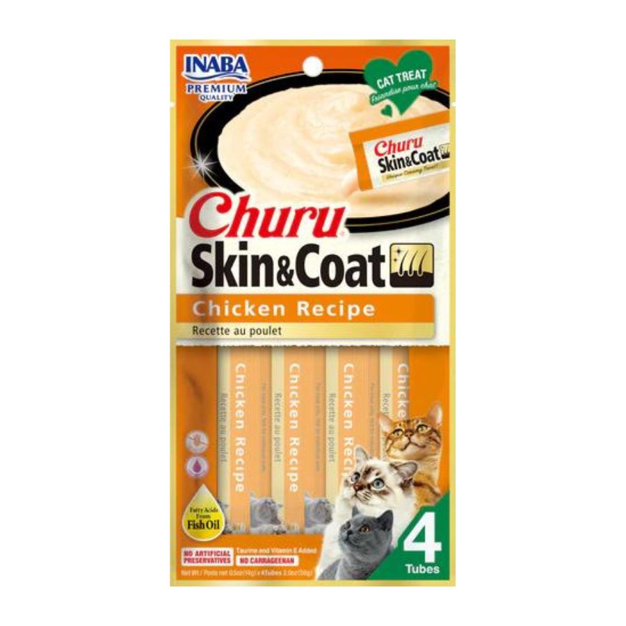 Churu skin&coat chicken recipe, , large image number null